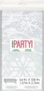 Mantel Transparente Copos de Nieve C/1