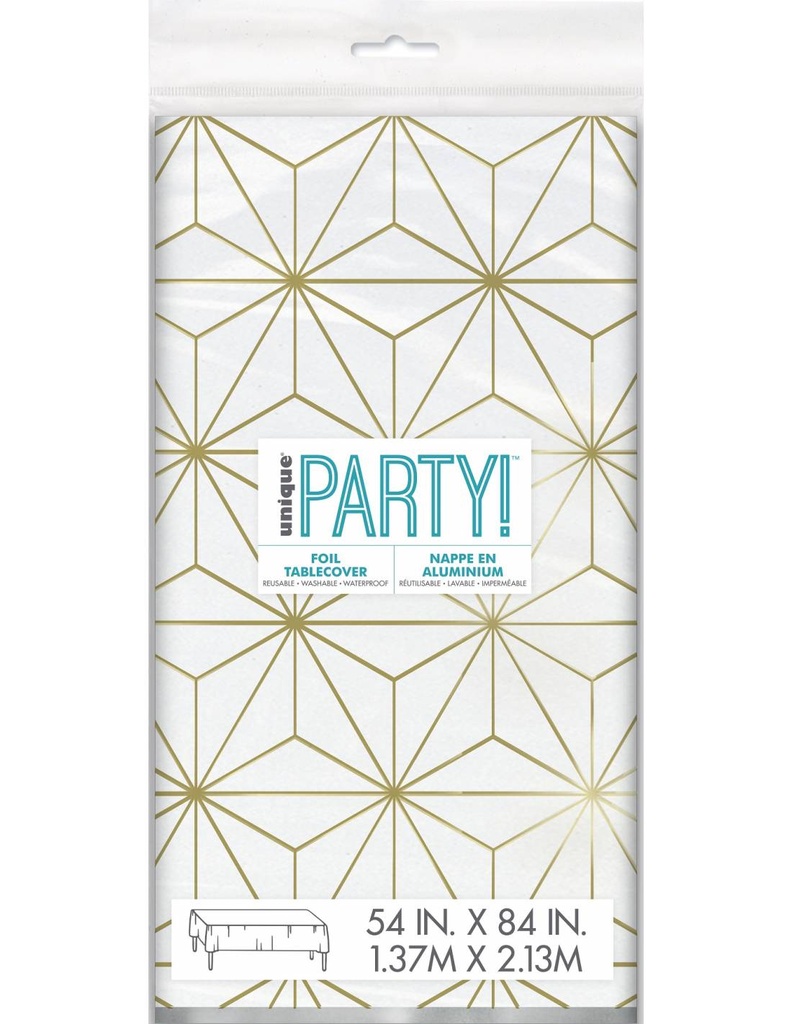 Mantel Modern Gold & Purple C/1