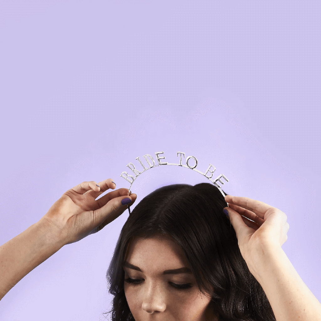Headband Bride To Be Metal C/1