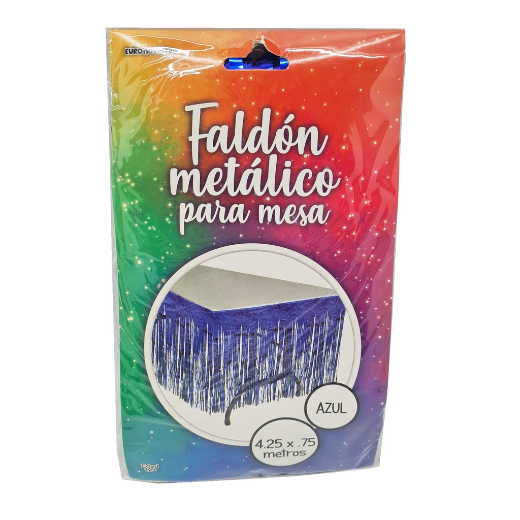Faldon Metalico Azul C/1
