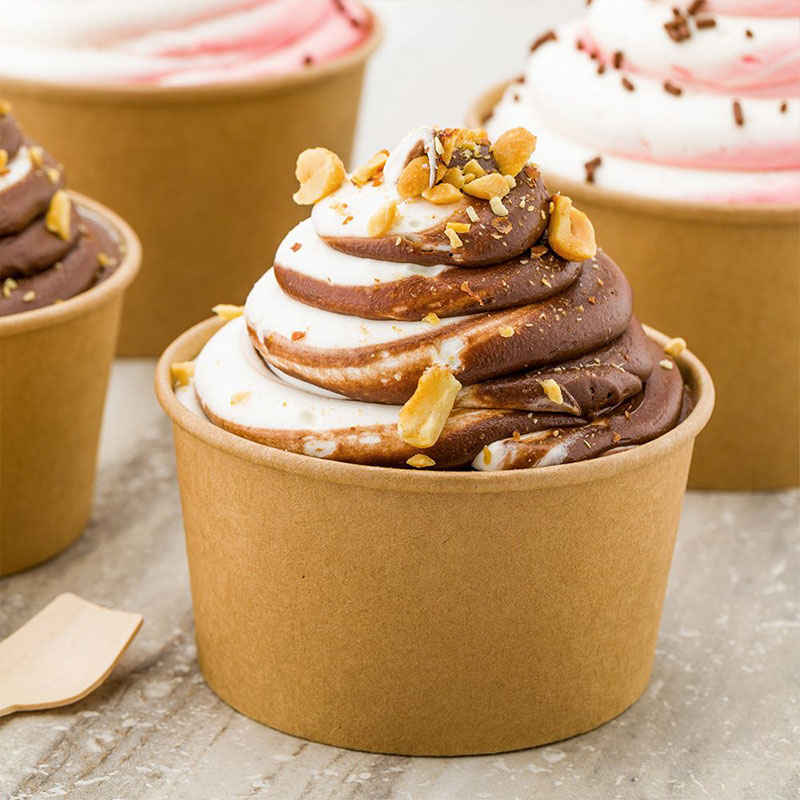 Vaso 12 oz kraft Para Dulces