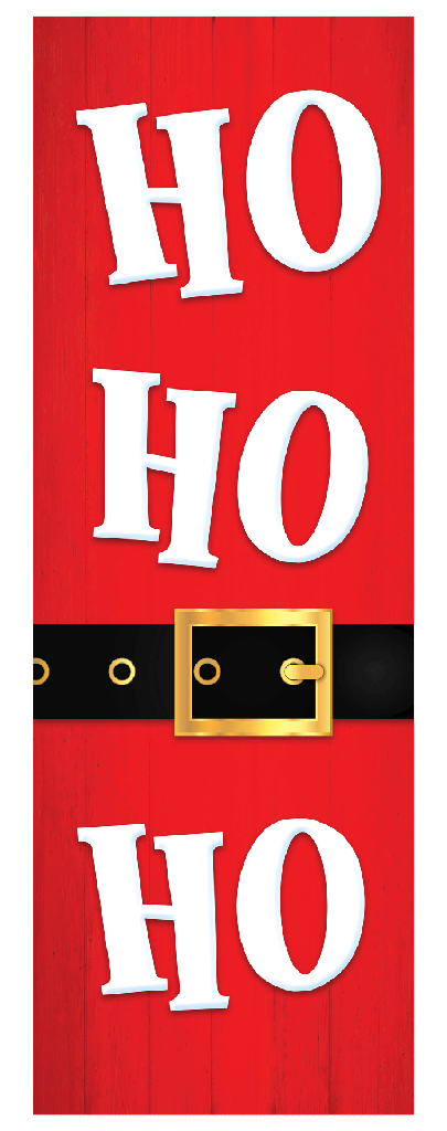 Decoración de Puerta HoHoHo C/1