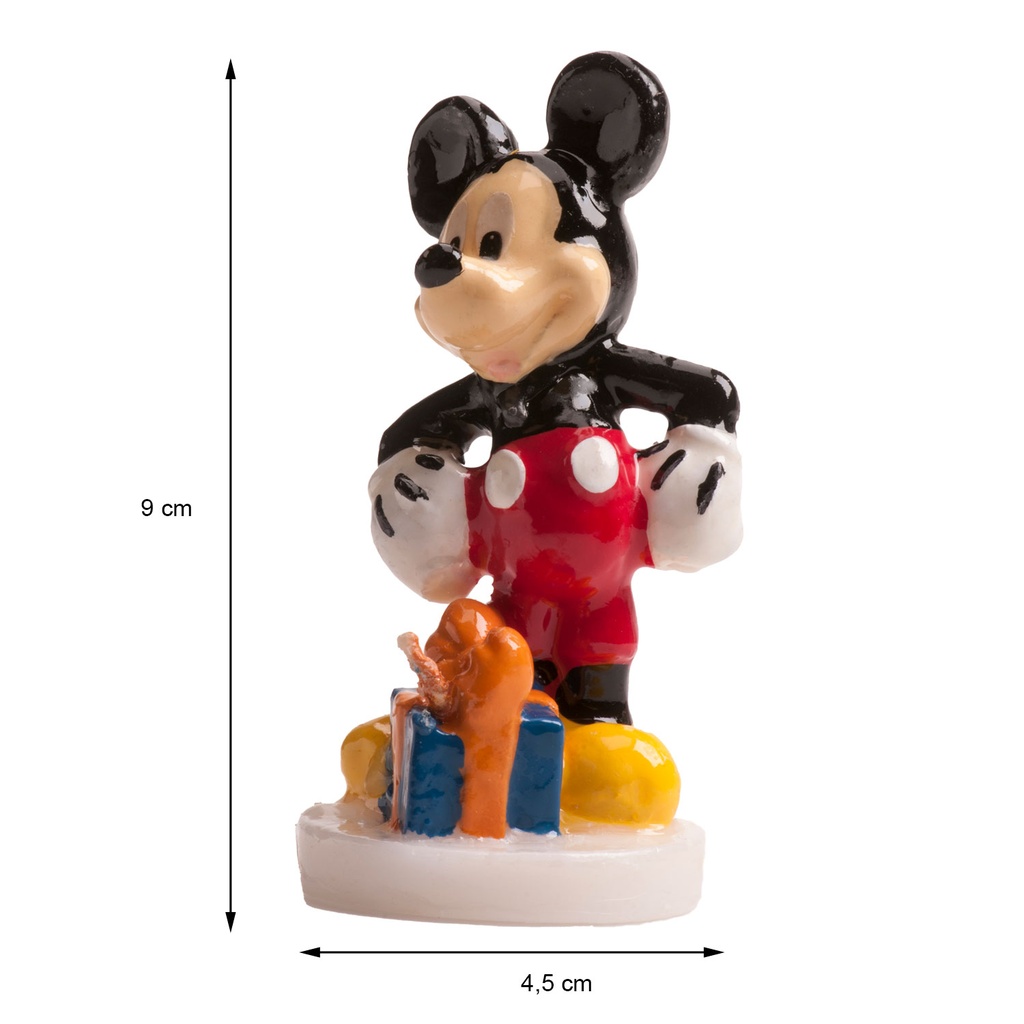 Vela Figura Mickey Mouse C/1