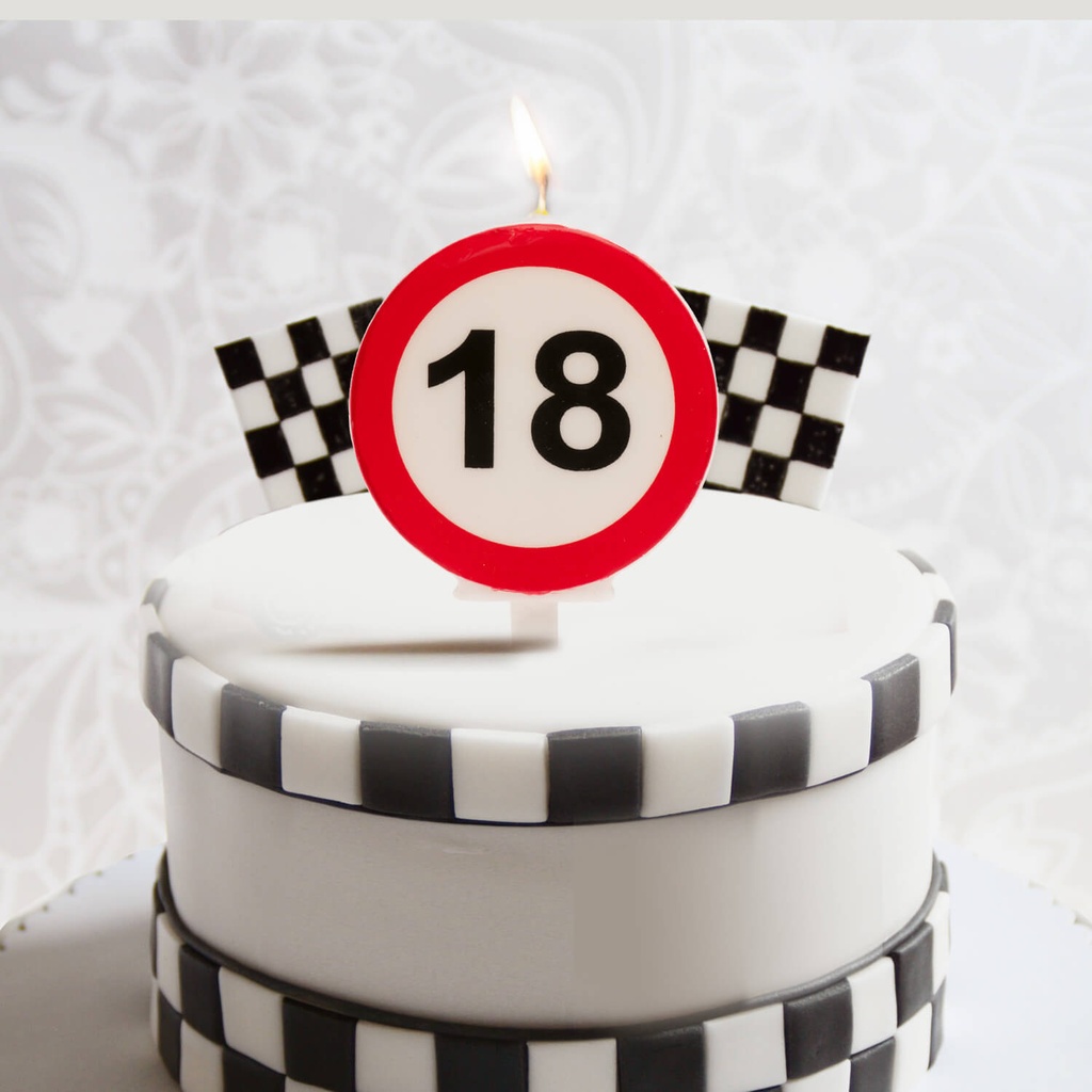 Vela de Cumpleaños 18 C/1