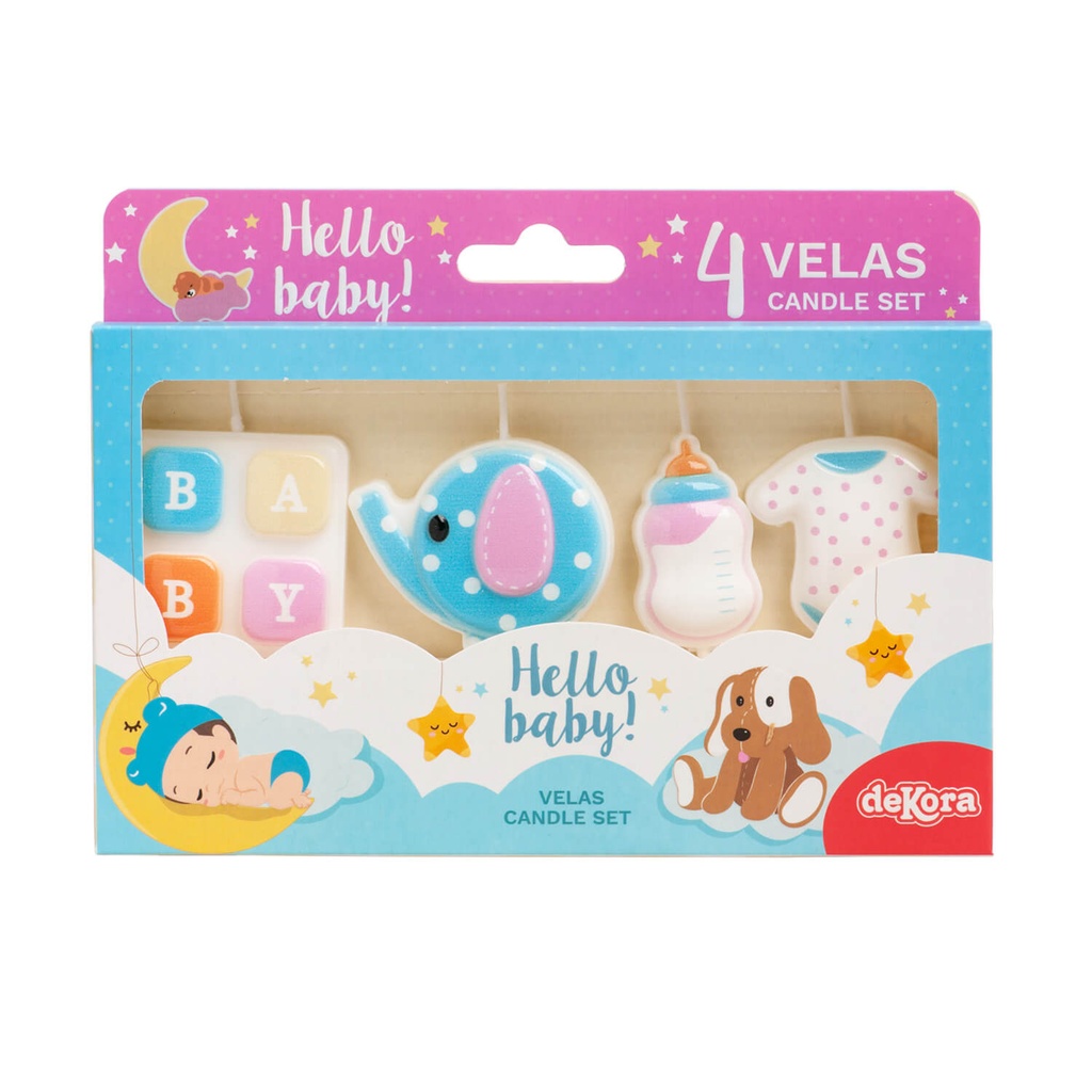 Velas Cumple My Baby C/4