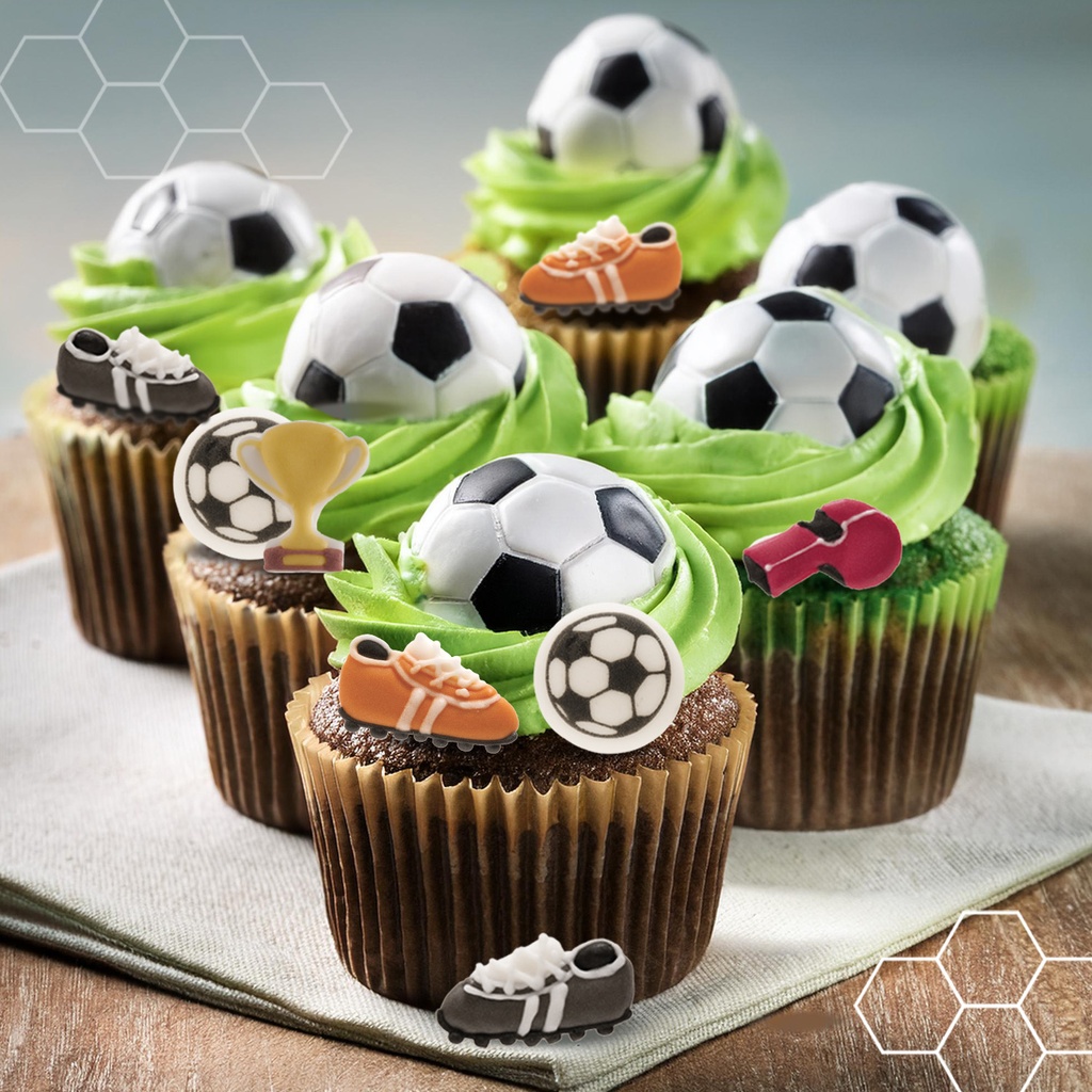 Decoracion Azucar Futbol C/1