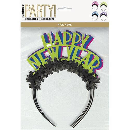 Party Headbands Happy New Year Neon C/4