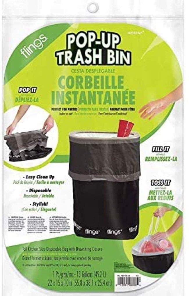PopUp Trash Bin Basurero C/1