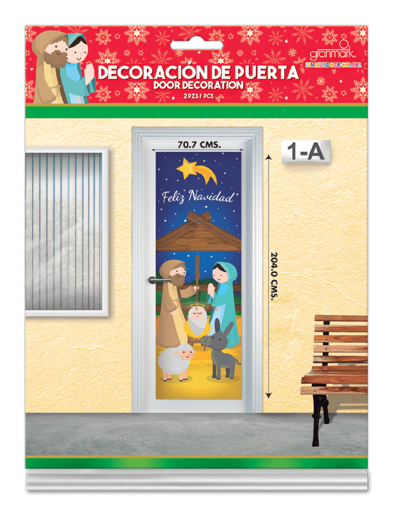 Decoracion de Puerta Nacimiento C/1