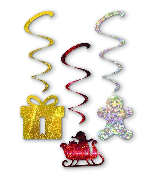 Espirales Metalicos Navidad