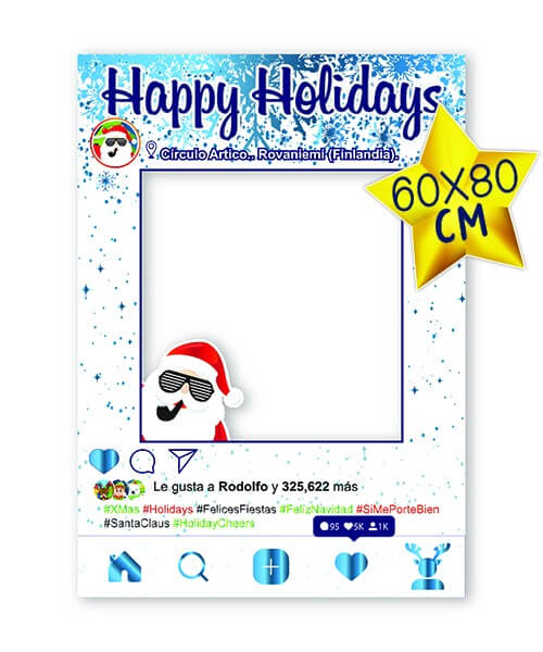 Marco Para Fotos Navidad C/1
