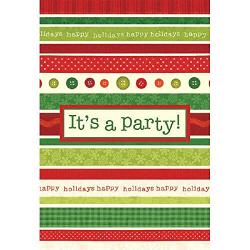 It's a Party Christmas Invitations C/20