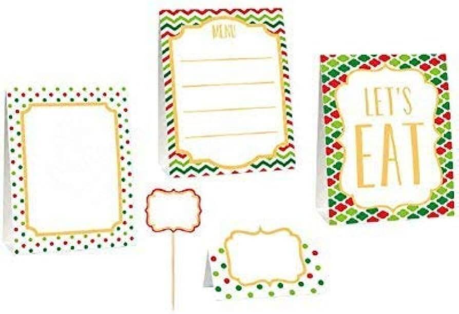 Buffet Decoration Kit Navidad