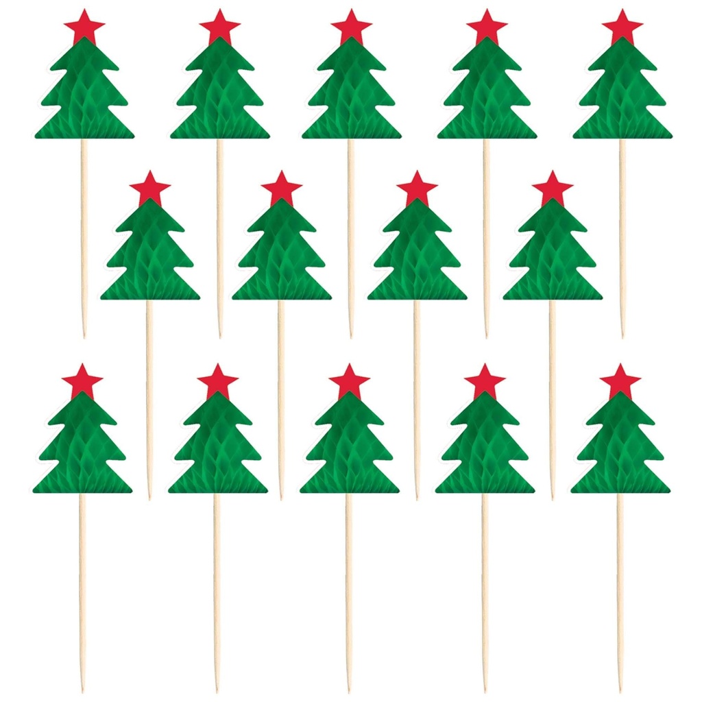 Honeycomb Picks Christmas Tree C/12