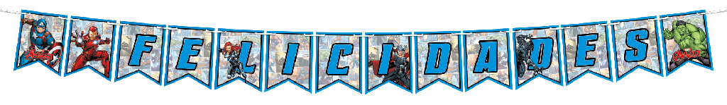 Banderin Avengers Assemble C/1