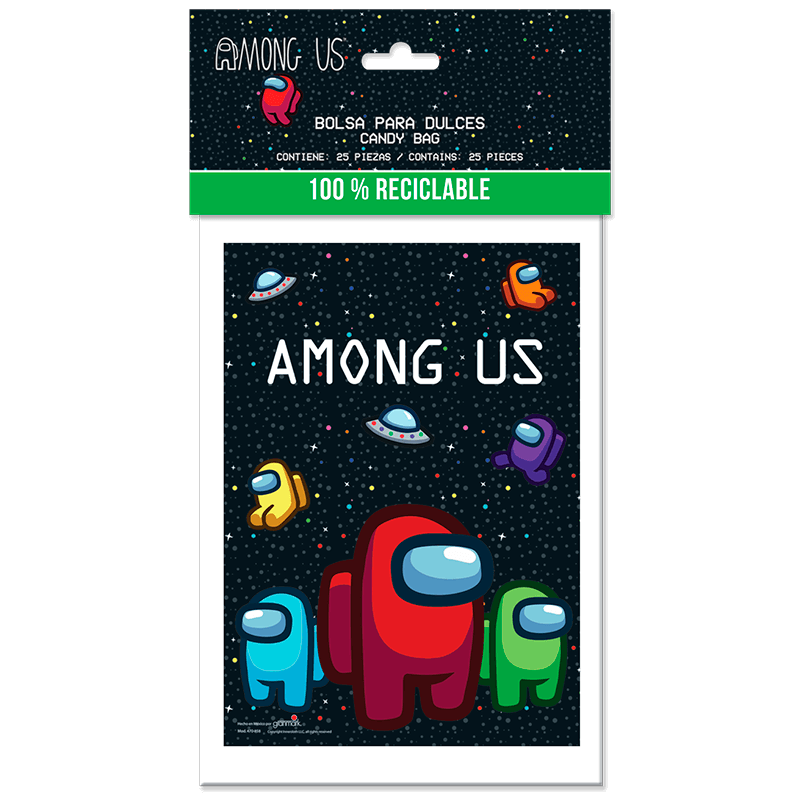 Bolsa Dulcera Among Us C/25