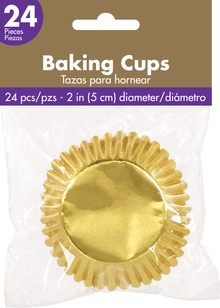 Capacillos Foil Dorado C/24