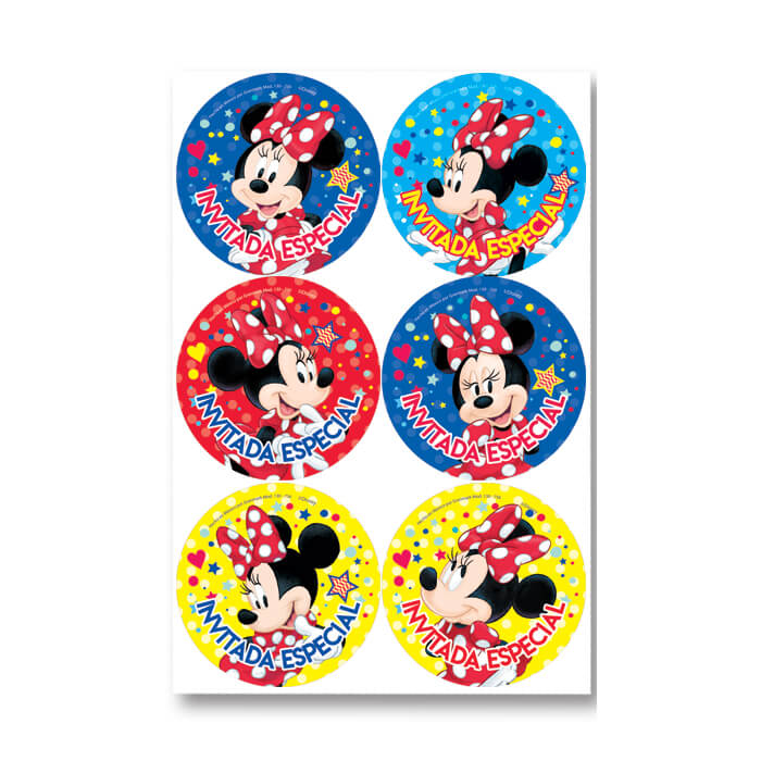 Distintivo Minnie Mouse C/24