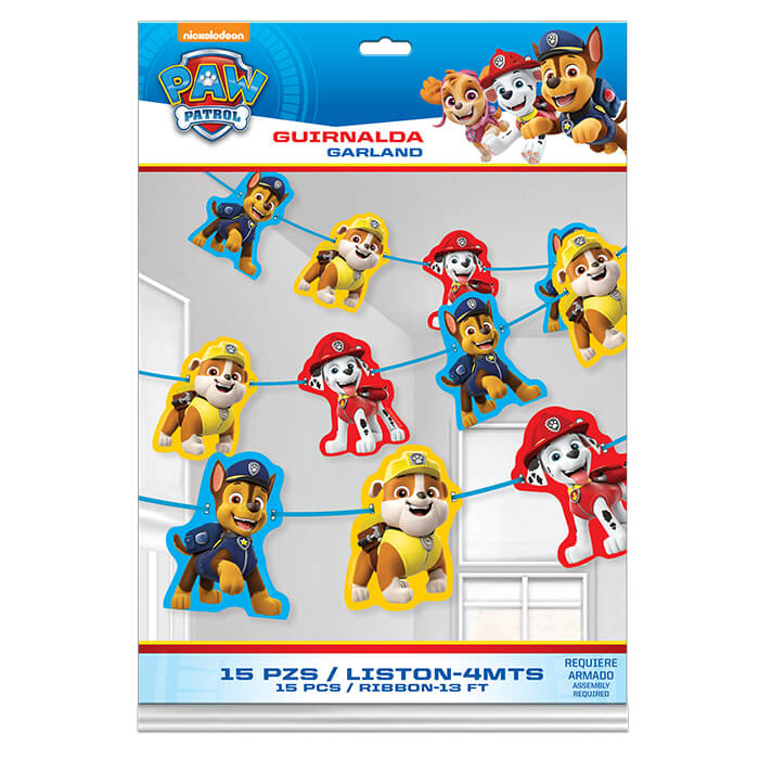 Guirnalda Paw Patrol Niño C/1