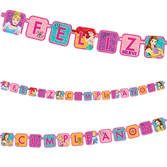 Letrero Movil Disney Princess C/1