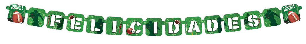 Letrero Movil Football Fan C/1