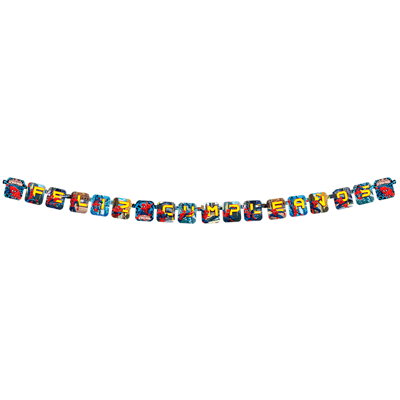 Letrero Movil Spiderman Clasico C/1