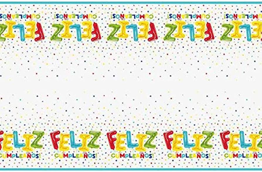 Mantel Feliz Cumpleaños C/1