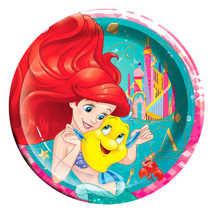Plato 7" La Sirenita C/6