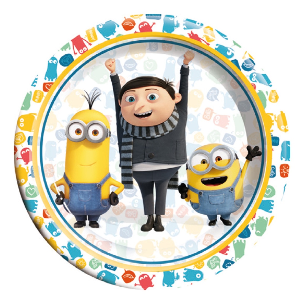 Plato 7" Mi Villano Favorito C/6