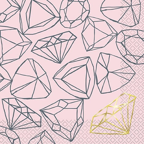 Servilleta G Bachelorette Party C/16