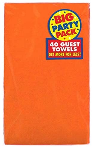 Servilleta Rectangular Naranja C/40