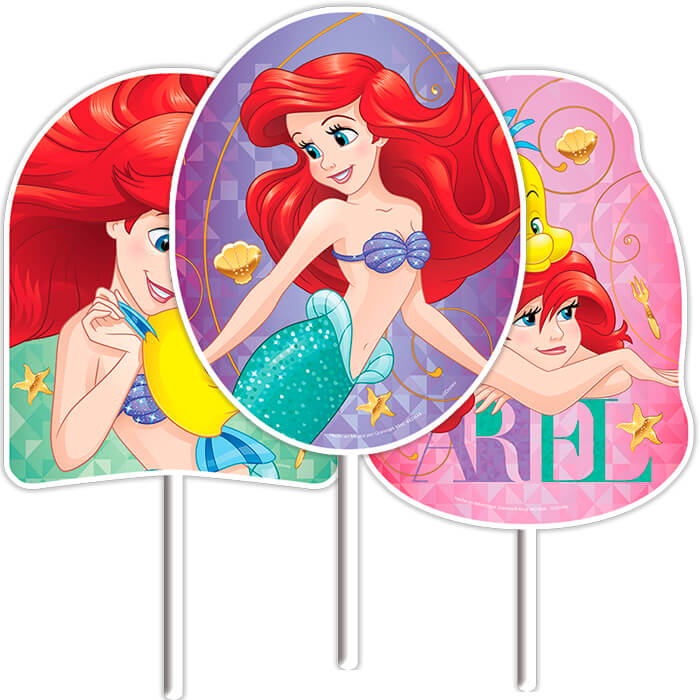 Topper La Sirenita C/6