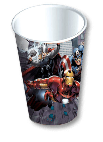 Vaso 9oz Avengers Assemble C/6