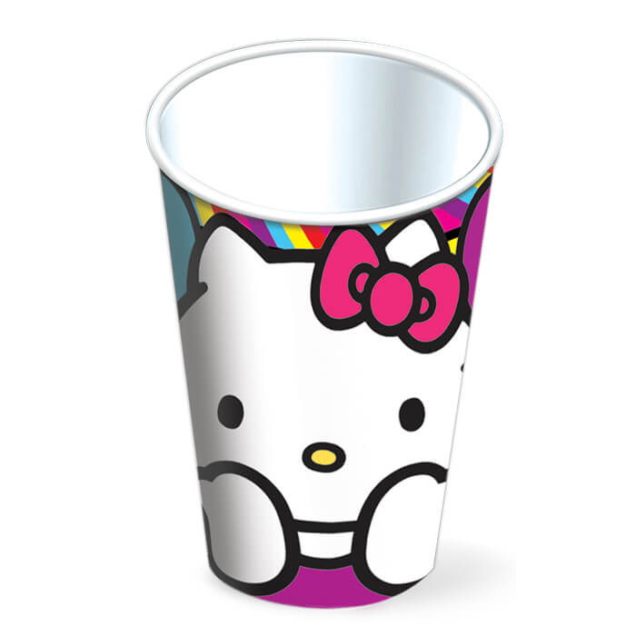 Vaso 9oz Kitty C/6