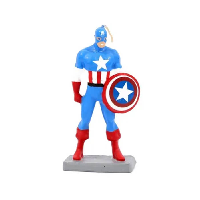 Vela Figura Capitan America Liga de la Justicia C/1