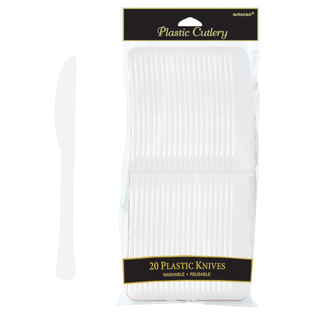 Cuchillos Blanco C/20