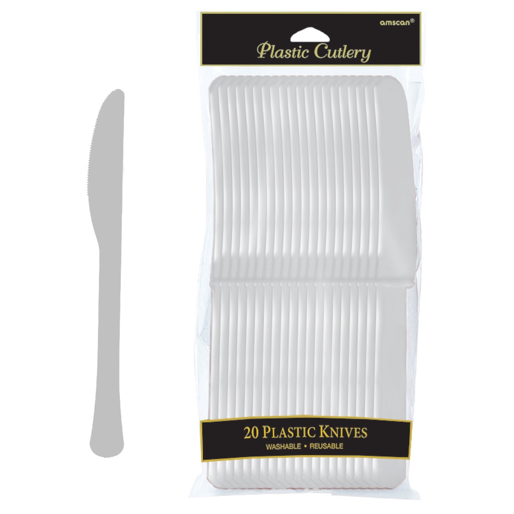 Cuchillos Plata C/20