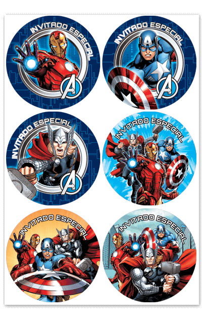 Distintivo Avengers Assemble C/24