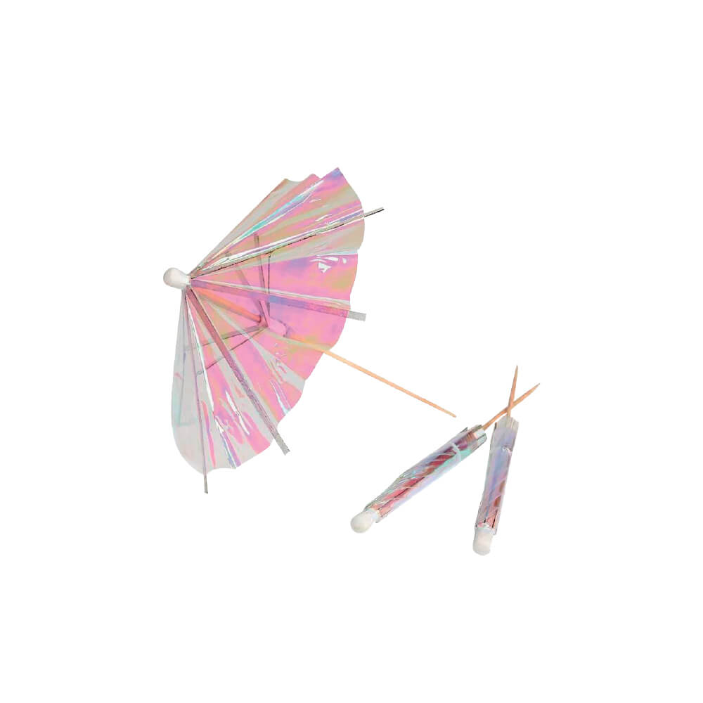 Sombrilla Iridiscente Cocktail C/12
