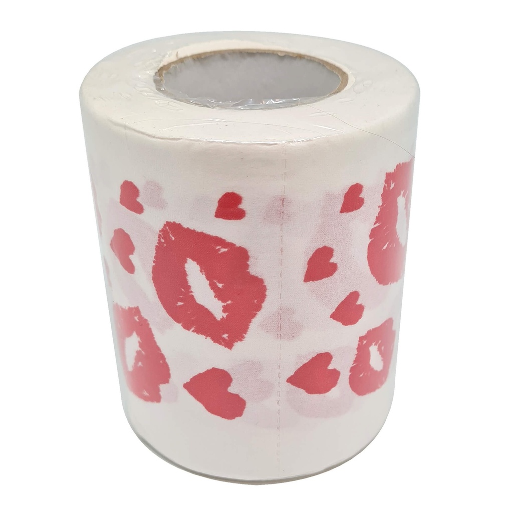Rollo Papel De Baño Besos C/1