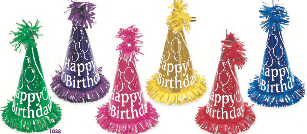 Gorro Gigante Happy Birthday C/1