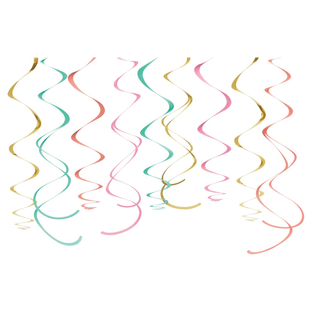 Swirls Deco Colores C/12
