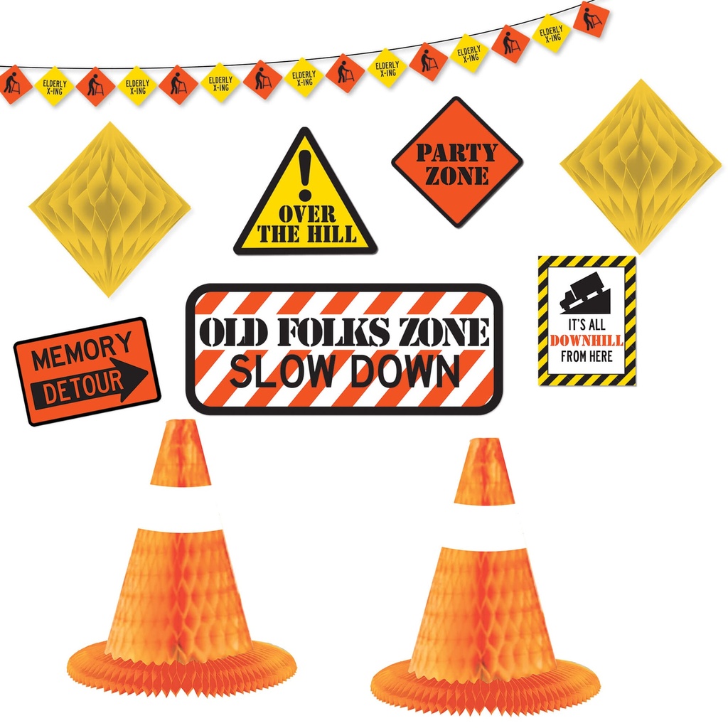 Senior Moments Room Decorating Kit C/1