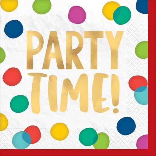 Servilleta G Happy Dots C/16