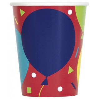 Vaso Balloon Party C/8