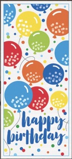 Poster HBD Globos C/1