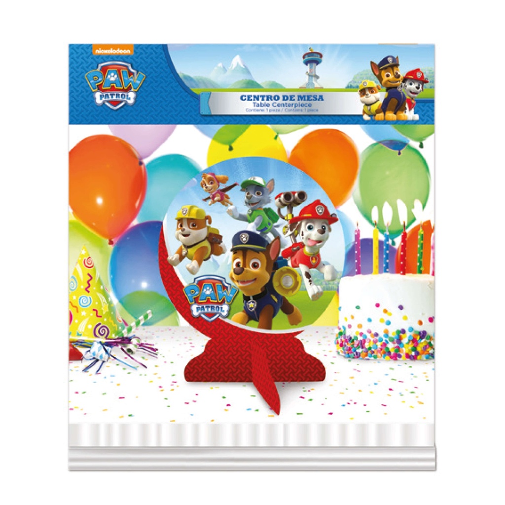 Centro De Mesa Paw Patrol C/1