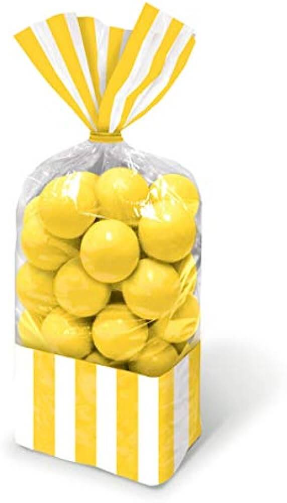 Favor Bags Amarilla C/10