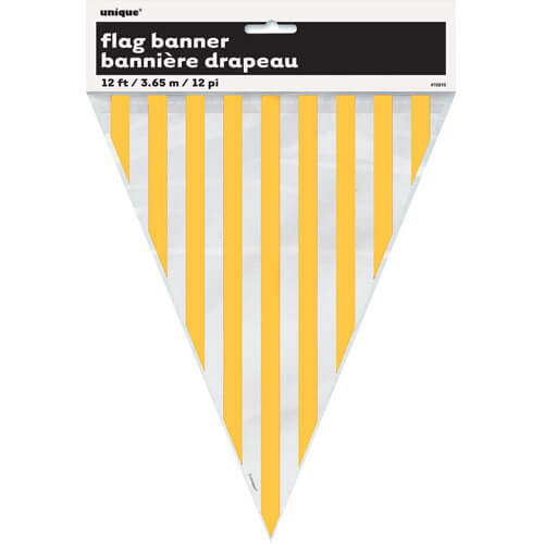 Flag Banner Stripes Amarillo C/1