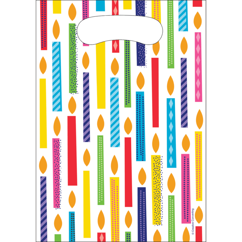 Loot Bags Bright Birthday C/8